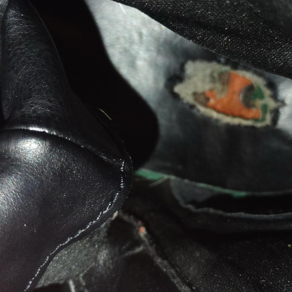 Black Demonia Platform Lace-Up Boots - Picture 2 of 3